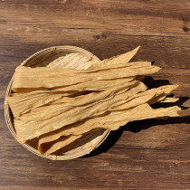 Excellent meal Guangnongjia soybean bean curd bamboo dry goods pure handmade Mountain Spring Head layer New rotten skin non-fried cold hot pot 500g