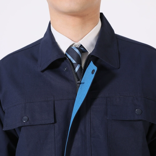 帝御 Хлопковый лонгслив для работы, износостойкий комплект, рабочая одежда