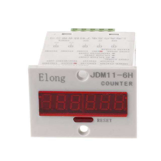 Digital display electronic accumulating counter with power failure memory JDM11-6H JDM11-5H BL11-6H