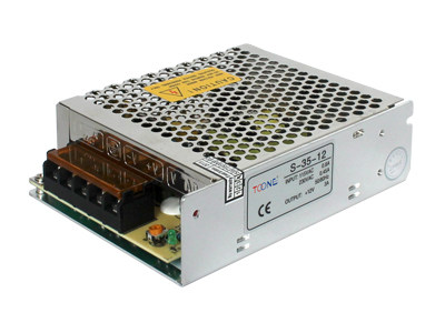 Zhuoyi 35W 24V switching power supply S-35-24 LED DC output 24V 220V to DC24V transformer