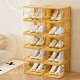 Naiben hard plastic shoe box storage box transparent shoe rack shoe cabinet shoe storage artifact drawer type shoe box