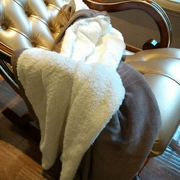 New American Winter Dày Coral Lông cừu Ấm Chăn Lông cừu Chăn Napping Chăn Giải trí Chăn Đôi Chăn
