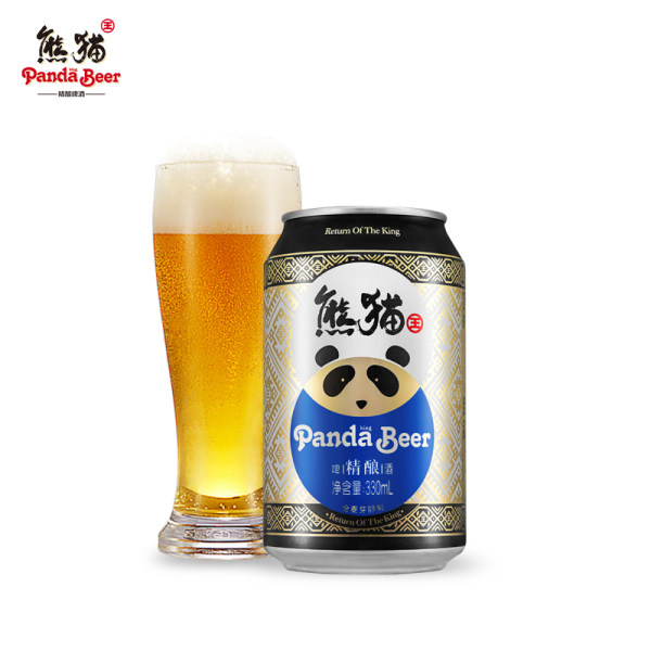 国宝级啤酒 熊猫王 12度精酿啤酒 330ml*24听 天猫优惠券折后￥69包邮（￥119-50）京东￥109