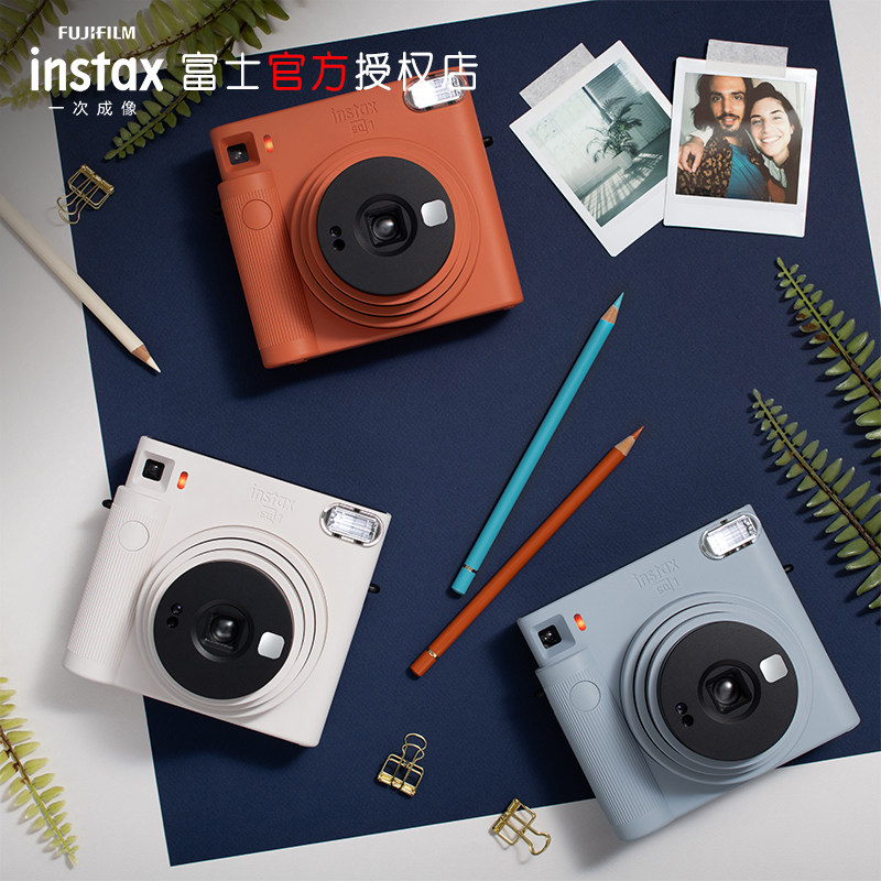 fujifilm Fujifilm SQUARE instax SQ1 One Time imaging Polaroid Square camera photo paper sq1