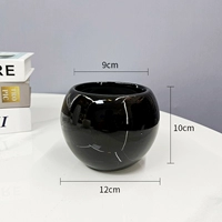 № 3 черная фарфоровая раковина