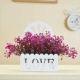 Mô phỏng treo tường hoa trang trí tường hoa treo tường hàng rào đặt hoa giả phòng khách nội thất hàng rào trang trí - Hoa nhân tạo / Cây / Trái cây cây giả decor