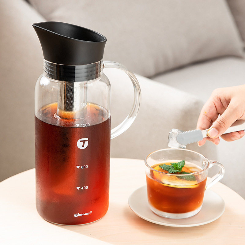 Cold extraction pot hand-brewed coffee pot coffee filter cup household tea cold brew teapot ice drip kettle cold extraction coffee pot