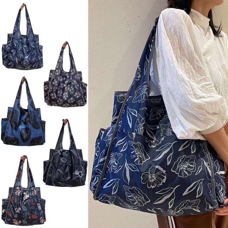 【Six-Pocket Printed Bag】Size: 36*35*12