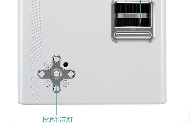 Ruige 2019 điện thoại di động mới máy chiếu gia đình văn phòng nhỏ HD 1080P thông minh WiFi không dây phòng ngủ di động không có màn hình TV rạp hát tại nhà siêu nhỏ
