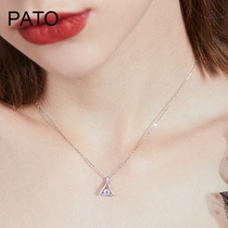 Necklace female sterling silver ins cold style simple temperament tide choker niche brand design Net Red birthday gift