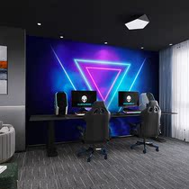 Tech Sensation Wall Panel Electric Race Hotel Company Background Buttoned Board Bar KTV Interpack Space Extension Integrated Wall Panel