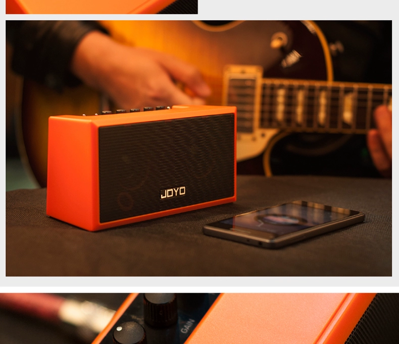 Loa guitar điện Joyo đi kèm với hiệu ứng mini Bluetooth loa nhỏ có thể kết nối với sạc âm thanh di động - Loa loa loa bose 301