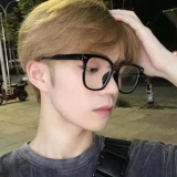 Прилив бренд черный рамный очки мужская прилив миопическая сеть красная анти -легочная лучевая радиационная рамка