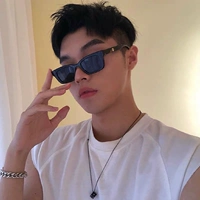 Глянцевые черные солнцезащитные очки (мужской стиль)