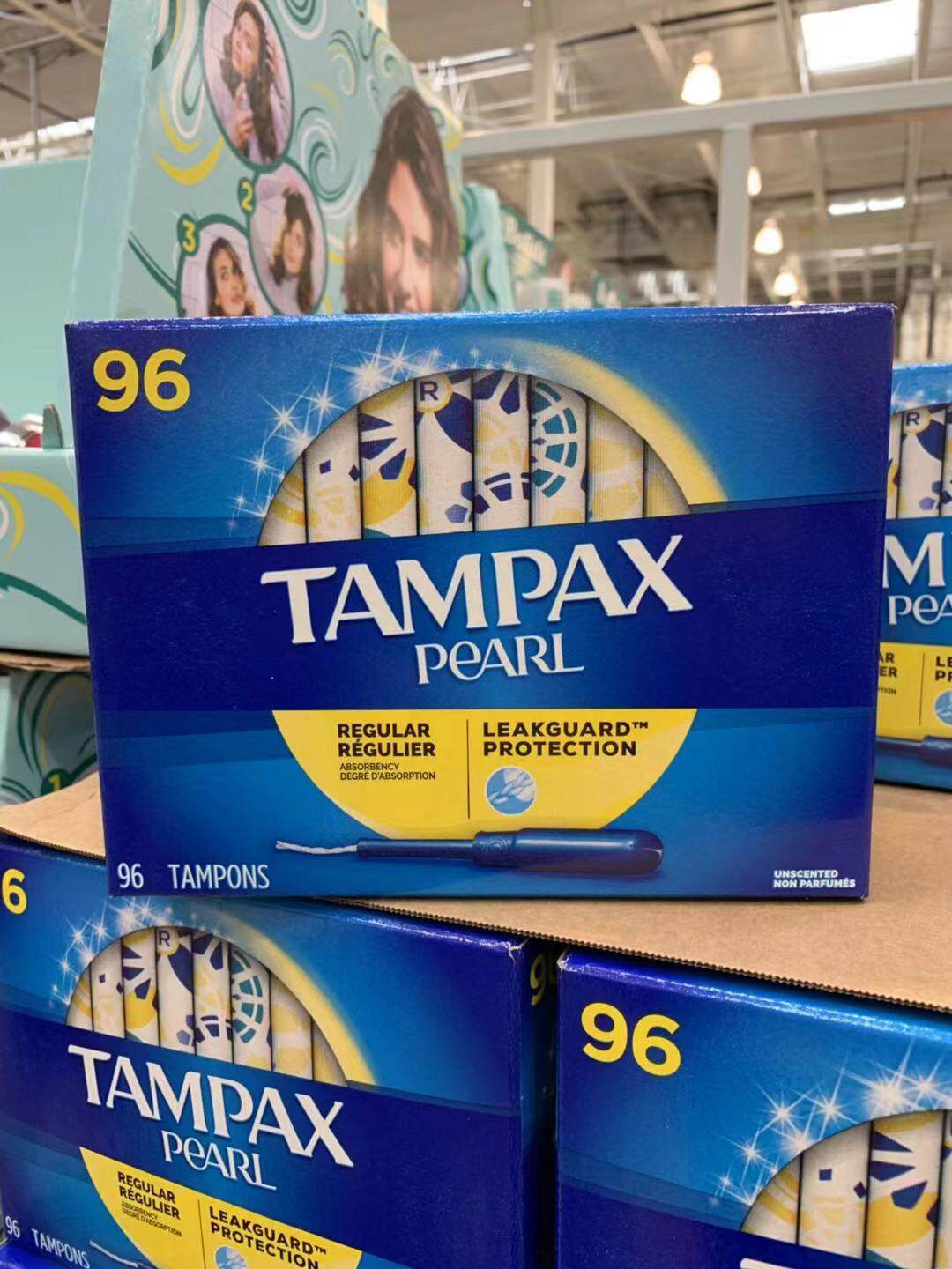 Canada's Tampax Dan Bess Normal Traffic built-in sanitary tampon 96