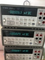 Sale Agilent 34401A six-and-a-half-digit multimeter package accuracy square key No maintenance record