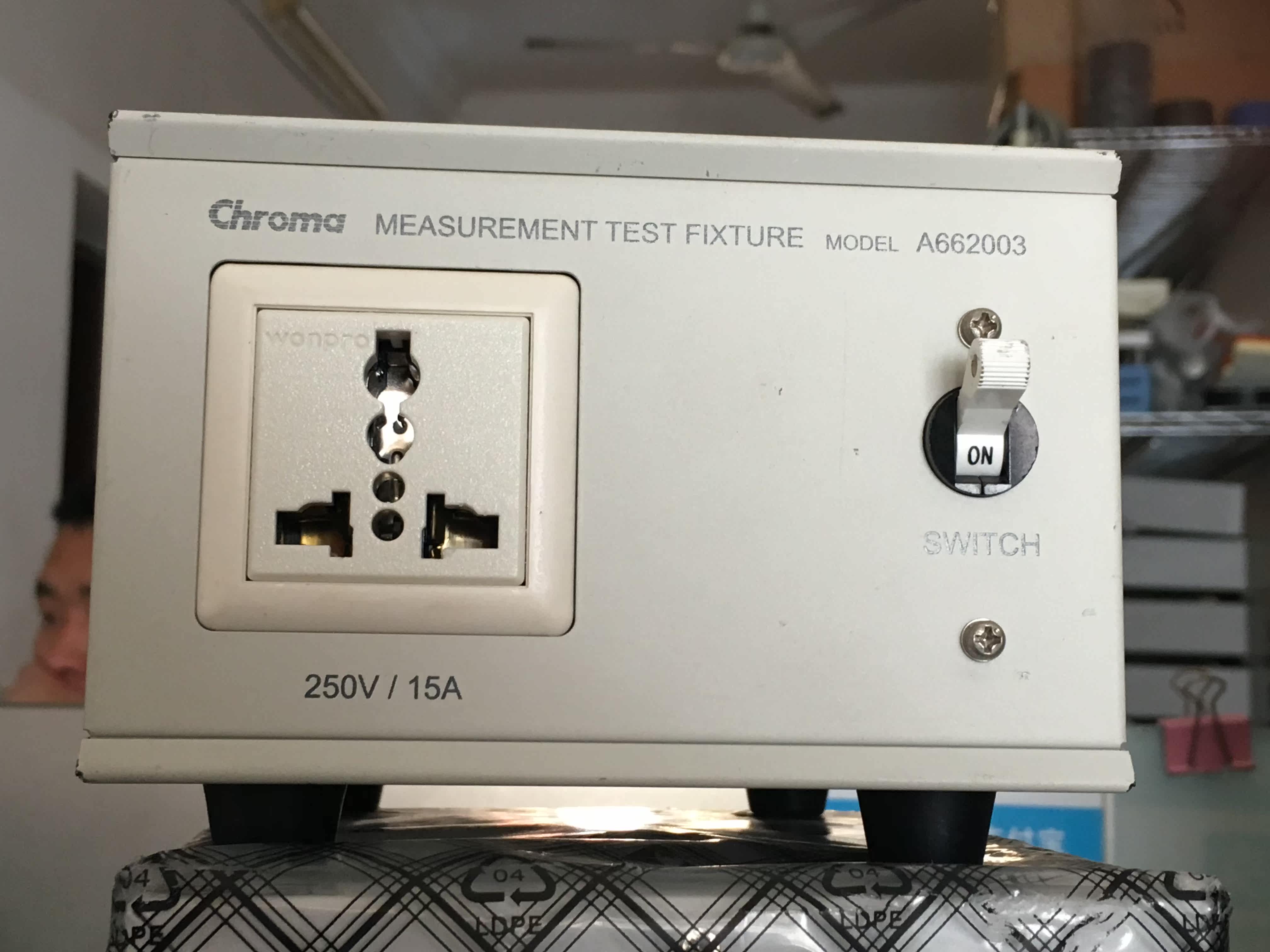 Can Rome Chroma A662003 digital power meter measuring tool 250V 15A Loma