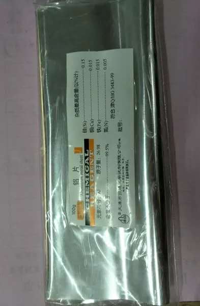 铝片       AR100g        天津凯通      实验耗材
