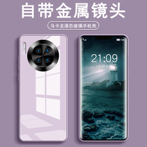 Huawei mate30 mobile phone shell with lens membrane mate30pro protective casing liquid glass mate30p protective shell full package anti-fall suitable for m30 new m30pro