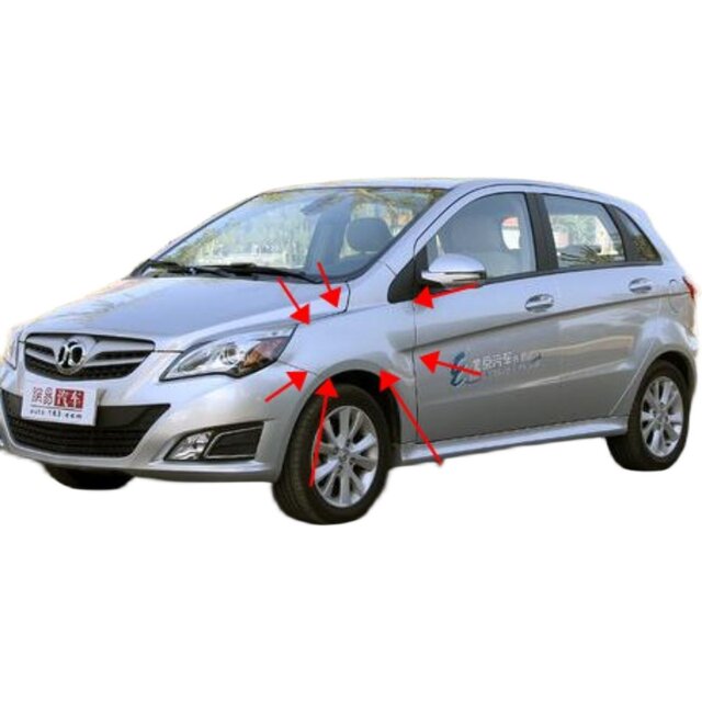 Suitable for Beijing Auto Baic E Series 150E130 Fender Front Wheel Wing Panel Paintwork