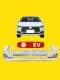 Suitable for 19-21 Models of the New Energy Byd Qin Ev Front Bumper, Electric Vehicle Front Bumper, Rear Bumper, and Bumper Guard for Qin Ev
