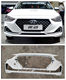 Suitable for 17-18 Models of Hyundai Elantra Front and Rear Bumpers, 17-18 Models Elantra Front Bumper, Rear Bumper, Front Guard Bar Surround