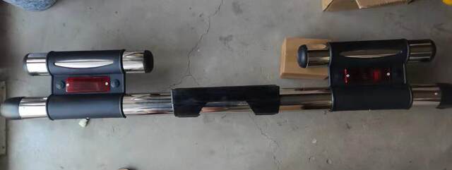 Suitable for Zte Tianneng Weihu Pickup Truck Rear Bumper Little Tiger Pickup Truck Rear Bumper Anti-Collision Bar Rear Bumper