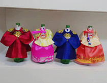 Korean restaurant and restaurant decorations wine bottle covers Korean clothes home wine cabinets kitchen decorations wedding receptions