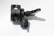 Can be equipped with reflector plate clamp ceiling lamp holder turntable Chuck single wheel Tube clamp turntable gourd head