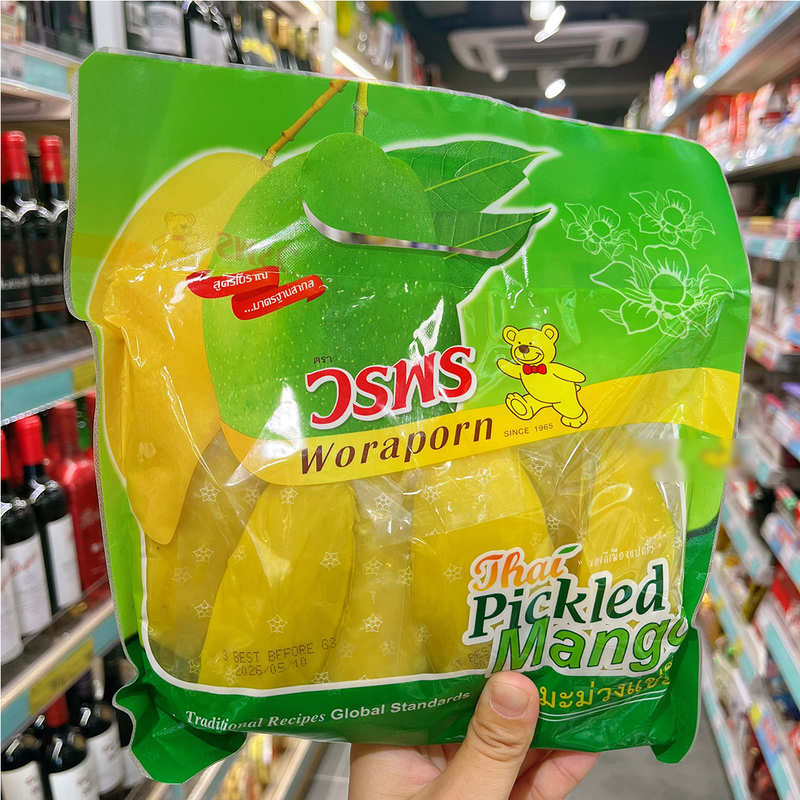 Purchased in Hong Kong: Csms Thai Specialty Sweet and Sour Mango, Preserved Fruit, Appetizing Sweet and Sour Fruit 500g