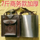 Вместительная и большая портативная карманная фляжка из нержавеющей стали, увеличенная толщина, Россия