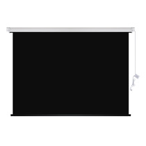 Stower 100 inch 120 inch best-selling electric screen STE100HW glass fiber projection screen