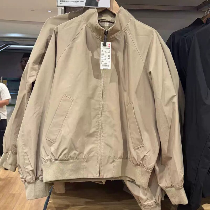 2026 Spring New Men's and Women's Loose Casual Stand Collar Harrington Jacket/Coat 484610