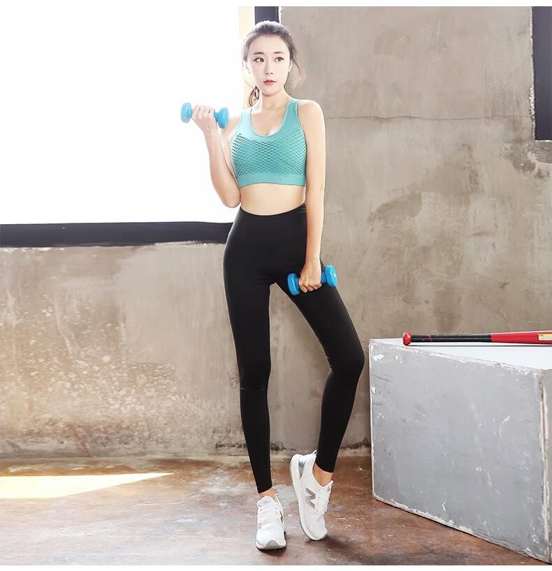 Kích thước lớn áo ngực thể thao nữ chất béo mm200 kg buổi sáng chạy nhanh khô chuyên nghiệp phòng tập thể dục vest chống sốc yoga quần áo đồ lót áo gymshark