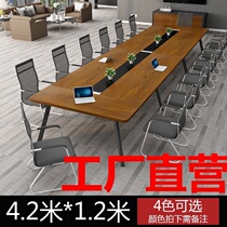 Fair table simple office furniture big conference table staff training table modern simple conference table long desk desk