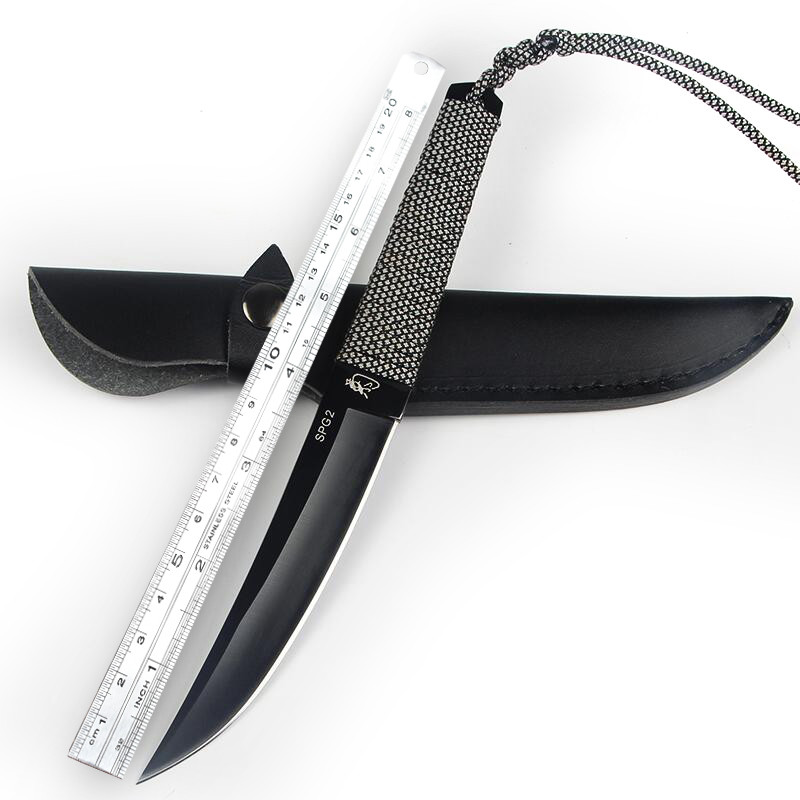 Wolverine Knife Military Knife Tritium Air Knife Sabre Sharp Knife Portable Straight Knife Knife Self-Defense Knife Outdoor Knife