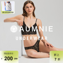 AUMNIE Australia Minifa-style lace lingerie suit thin steel ring with beautiful back and breathable small breasts to woo the bra