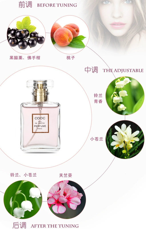 Toàn bộ số lượng vận chuyển Bán buôn nữ sinh tự nhiên hoa tươi và trái cây Eau de Toilette đặt 3 chai quà tặng hộp 90ml - Nước hoa