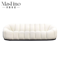 MSFN Modern Nordic Wind Light Extravaganza of Pumpkin Multiman Sofa Hotel Living-room Sofa Creative decent board room furniture