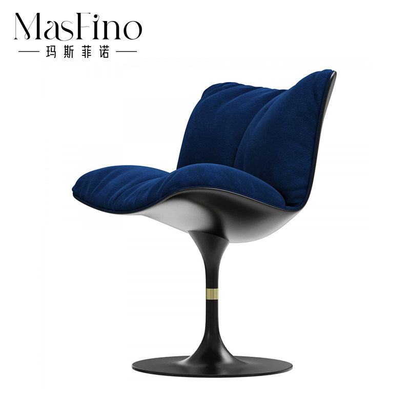 Marsfino negotiates reception chair grinding pi Marilyn dining room light luxury room small household single chair modern simple