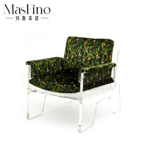 Masfino Nordic Design Creative fashion Acrylic Fabric Soft Bag Floating Casual Chair Living Room Villa hotel