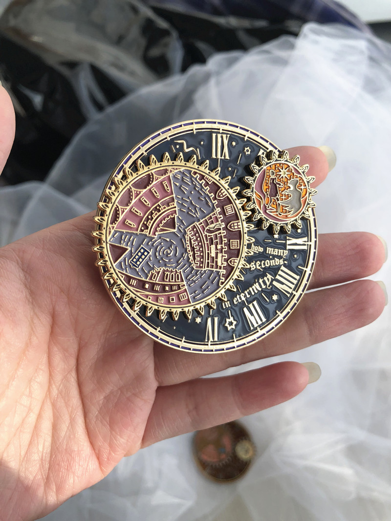 神秘博士12叔S911忏悔罗盘徽章开箱！这波售后罄居然被我抢到了？！_