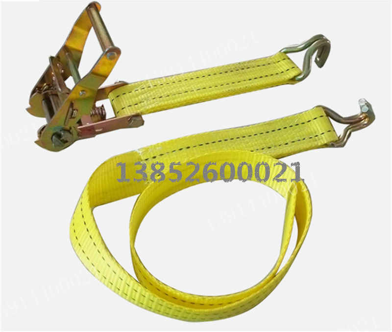 3 ton 38mm with hook tightener goods bundled with car with ratchet tensioner luggage fixed binder