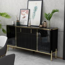 Light extravagant dining side cabinet modern minimalist living-room wine cabinet tea water cabinet integrated rock plate kitchen cupboard cupboard with wall side cabinet