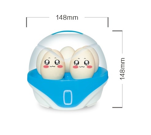 cả nấu mì điện máy xanh Mèo tre đơn hấp trứng đôi hấp trứng nhỏ trứng 羹 tự động tắt bữa sáng mini tại nhà 1 người - Nồi trứng nồi điện nấu mì
