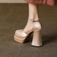 Chaussures de mariage confortables et non fatiguantes de 12 cm