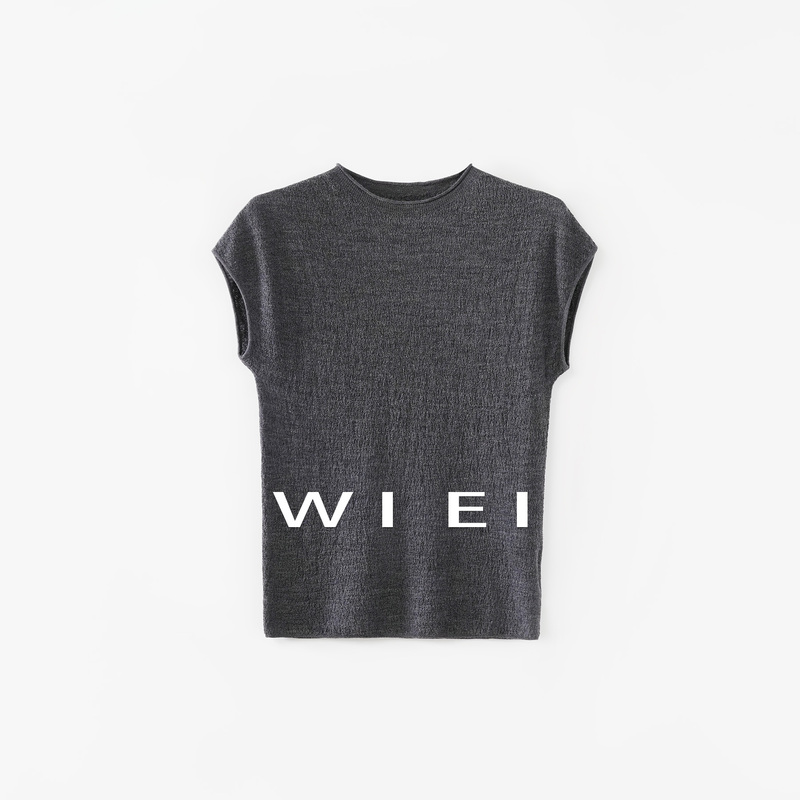 《Wi Ei》Marshmallow Triacetate + Wool_Three-Dimensional Texture Slim-Fit Stretch Knit Sweater W26109217 《Wi Ei》Marshmallow Triacetate + Wool_Three-Dimensional Texture Slim-Fit Stretch Knit Sweater W26109217