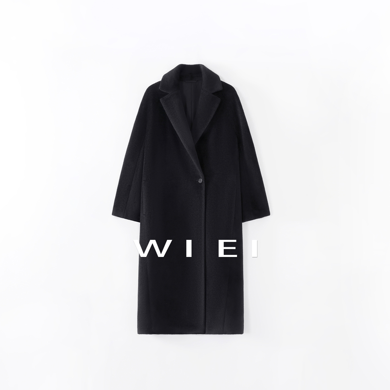 Rongrong Wiei Luminous Coat Imported from Peru, Royal Baby Camel Hair, Light and Warm, Mink-Like Long Coat W25407535 Rongrong Wiei Luminous Coat Imported from Peru, Royal Baby Camel Hair, Light and Warm, Mink-Like Long Coat W25407535