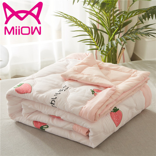MiiOW 猫人 夏季薄款空调被 天猫优惠券折后¥9.9包邮(¥19.9-10) MiiOW 猫人 夏季薄款空调被 天猫优惠券折后¥9.9包邮(¥19.9-10)