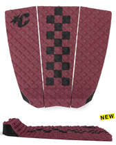 Australian CREATURES shortboard surfboard anti-slip mats JACK FREESTONE series wine red chessboard